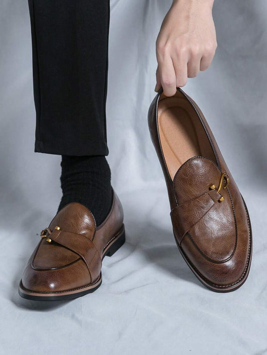 Attilio – Slip-On Loafer Da Uomo Nere Dal Design Elegante