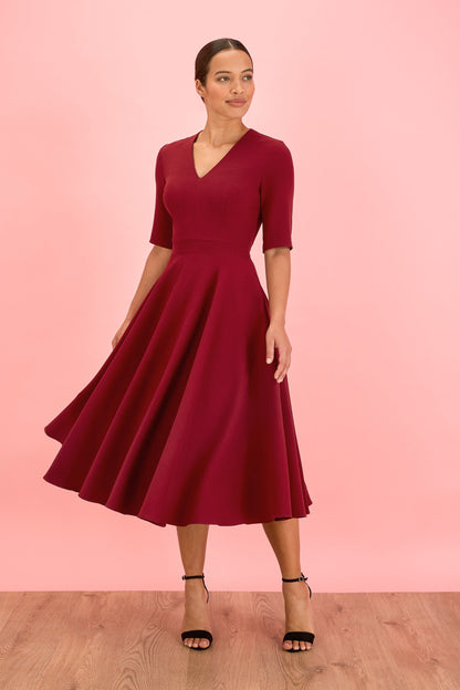 Susy - Abito Midi Donna Elegante Moderno