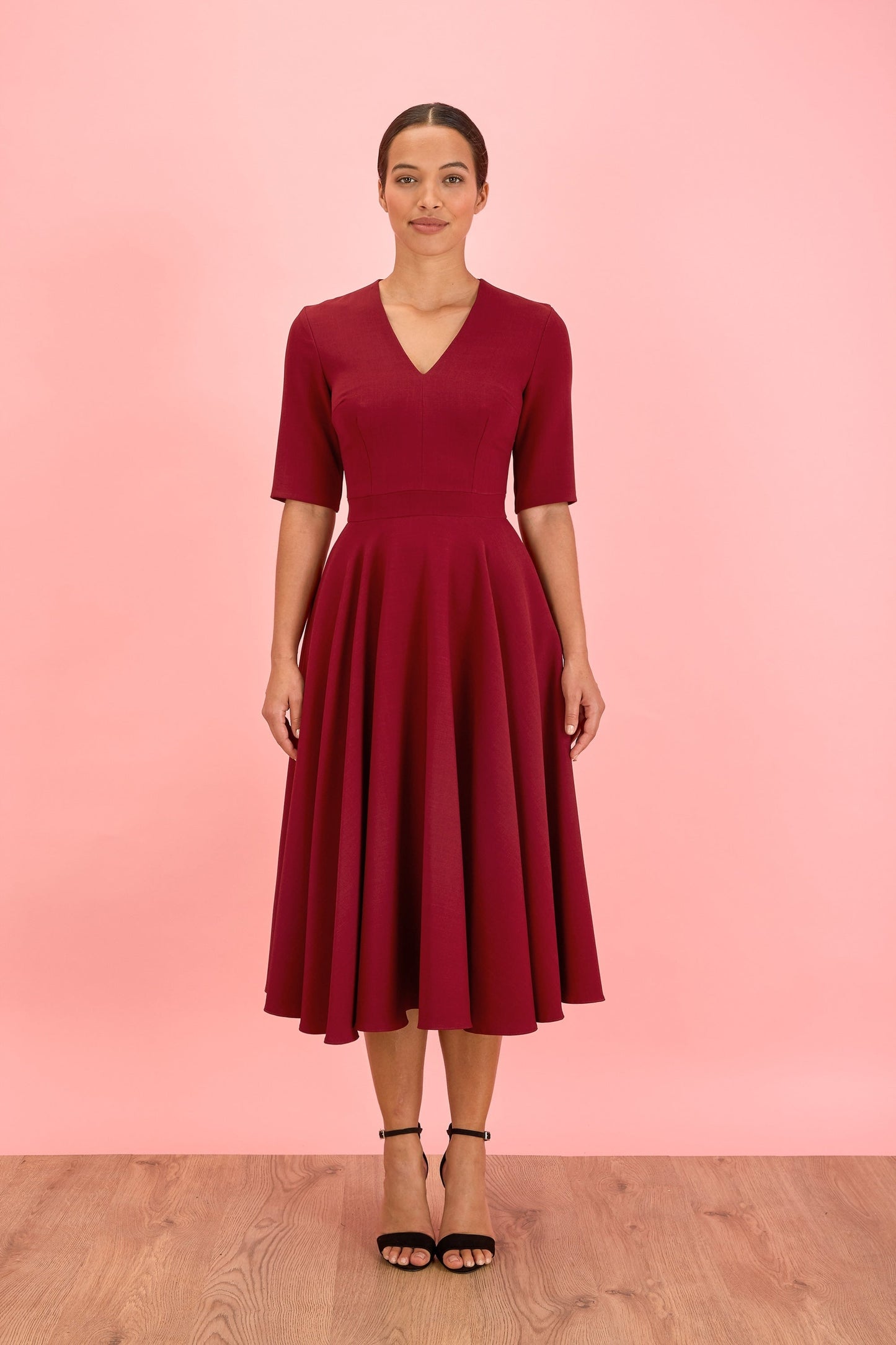 Susy - Abito Midi Donna Elegante Moderno
