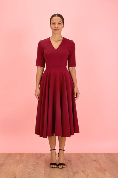 Susy - Abito Midi Donna Elegante Moderno