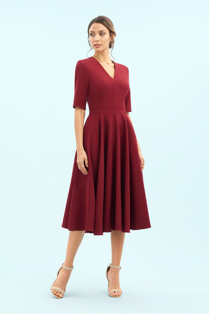 Susy - Abito Midi Donna Elegante Moderno