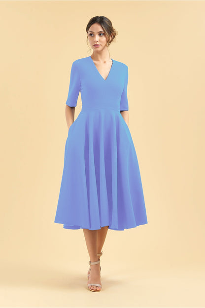 Susy - Abito Midi Donna Elegante Moderno