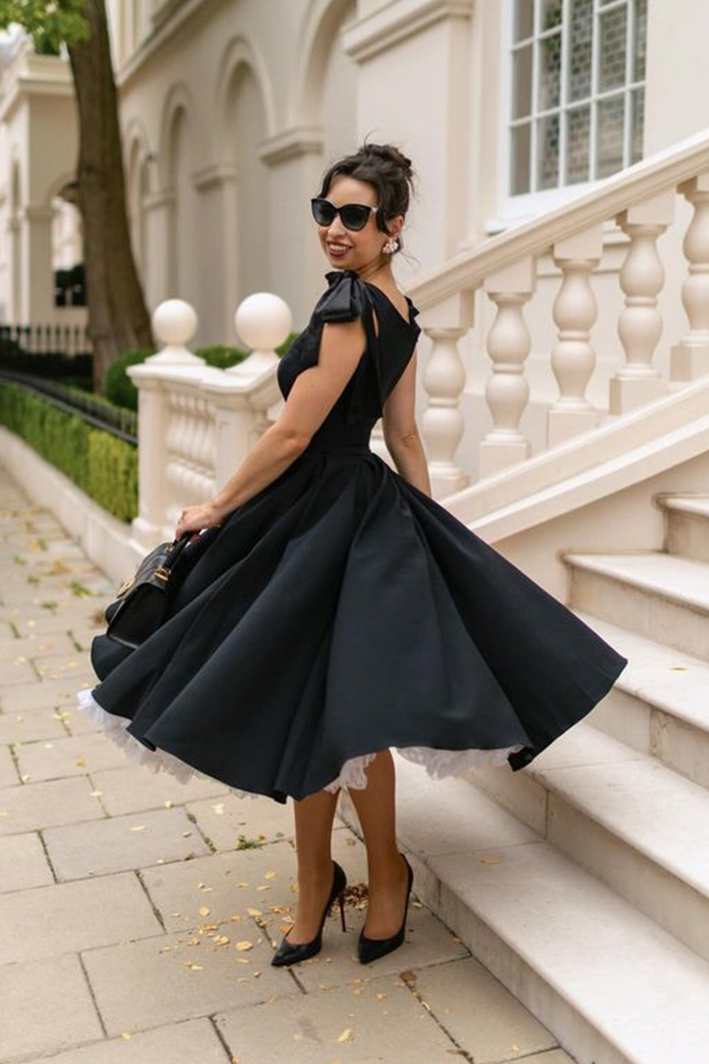 Serena - Abito Midi Donna Elegante Raffinato