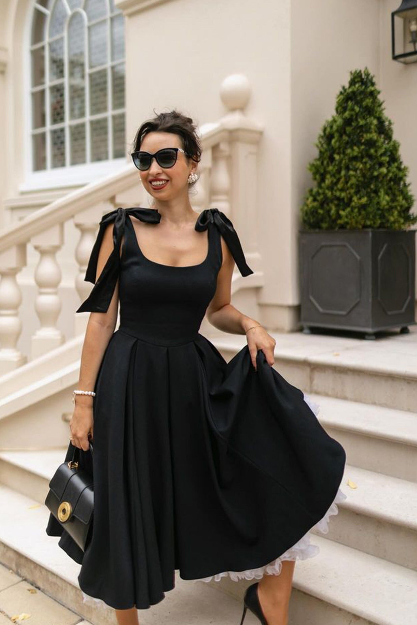 Serena - Abito Midi Donna Elegante Raffinato