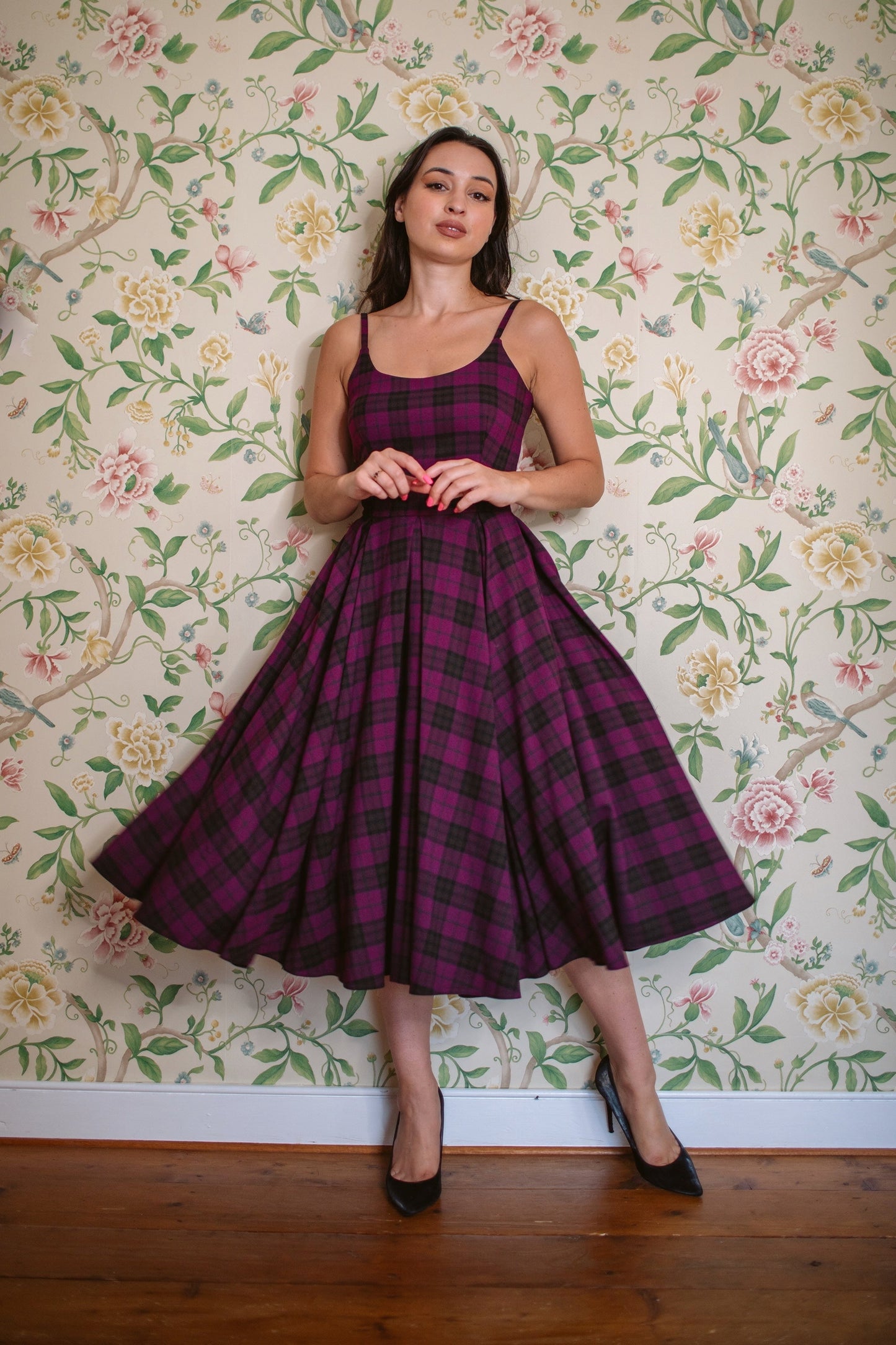 Selena - Abito Midi Donna Elegante Moderno