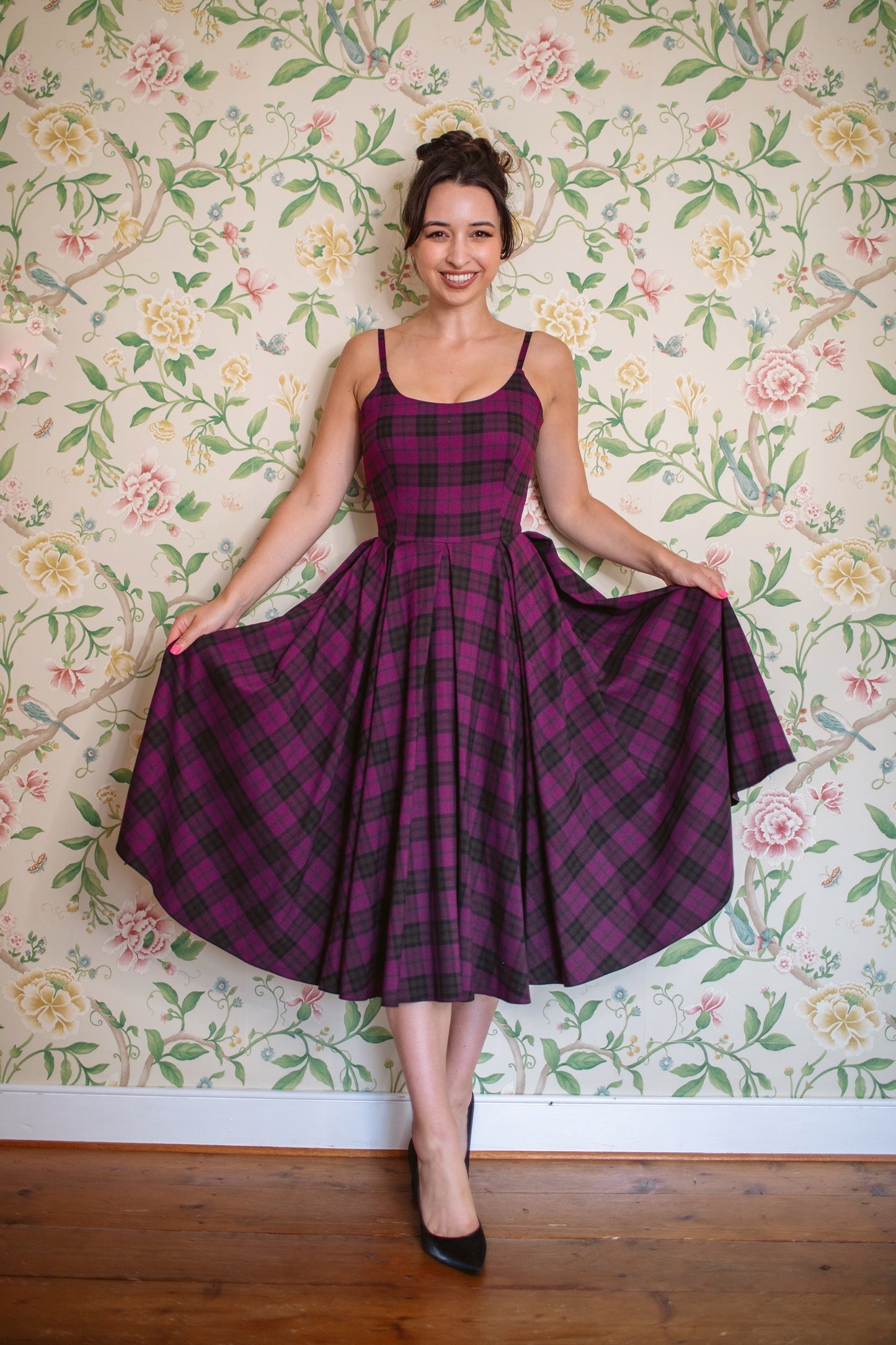 Selena - Abito Midi Donna Elegante Moderno