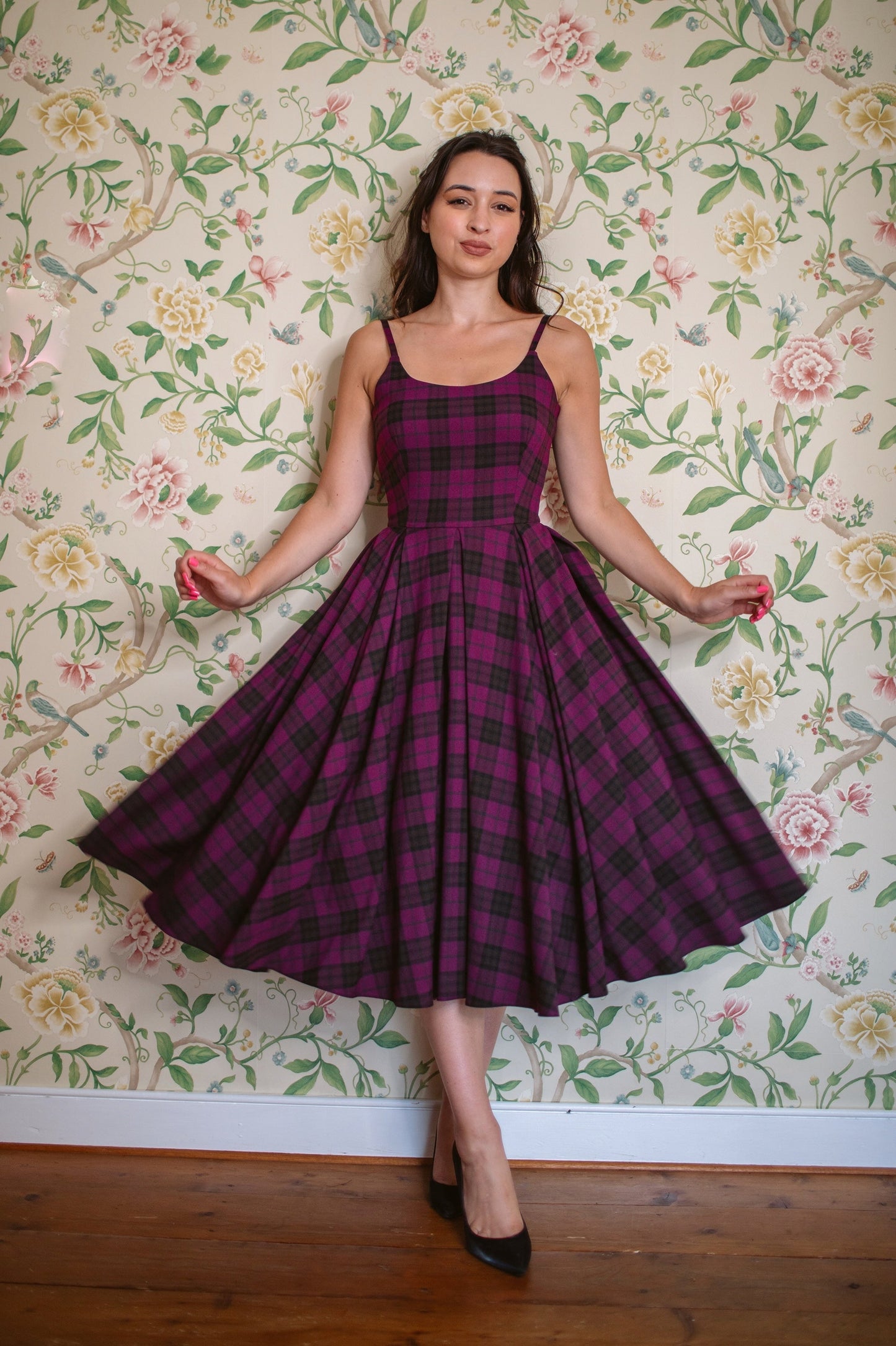Selena - Abito Midi Donna Elegante Moderno
