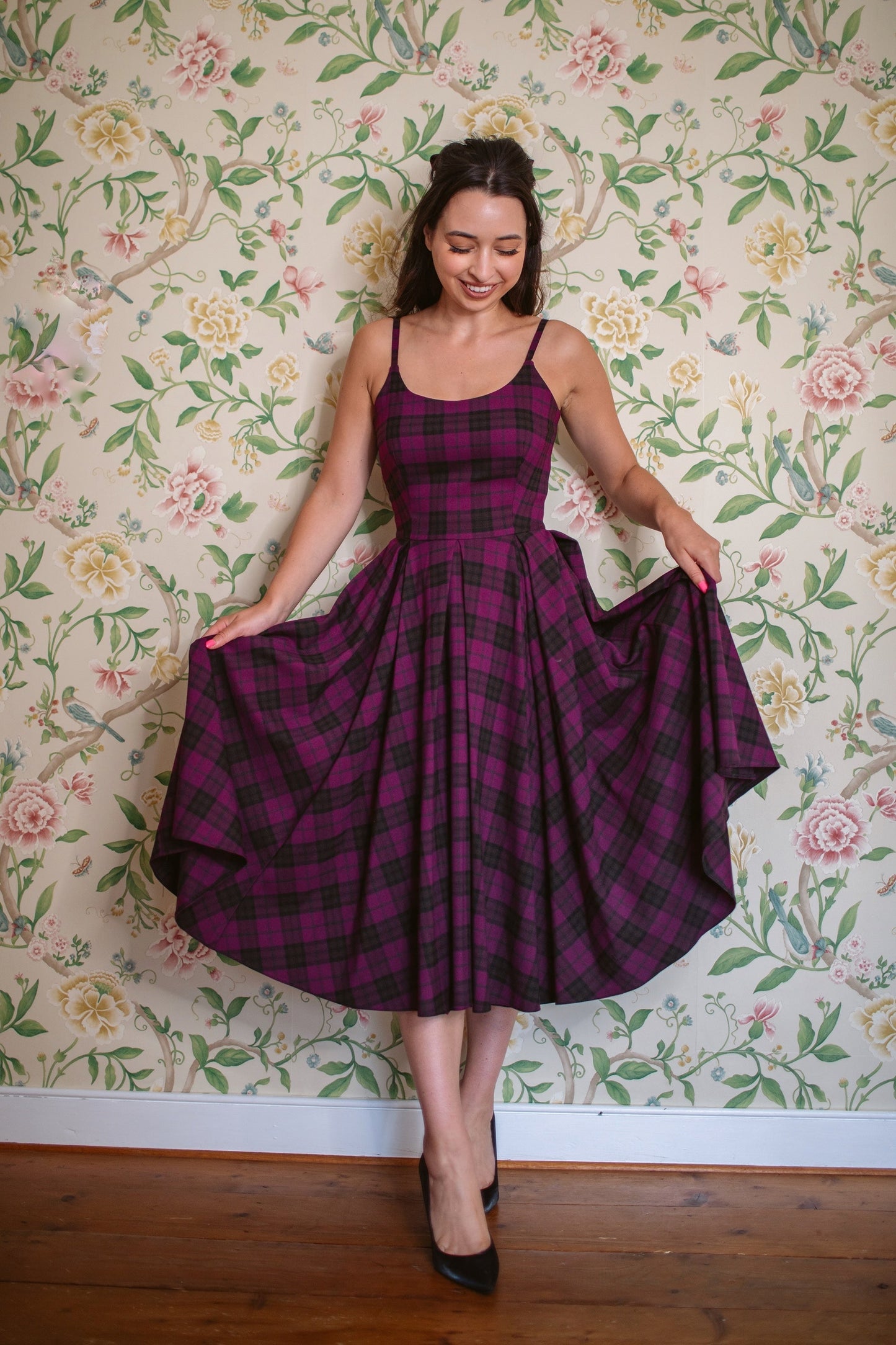 Selena - Abito Midi Donna Elegante Moderno