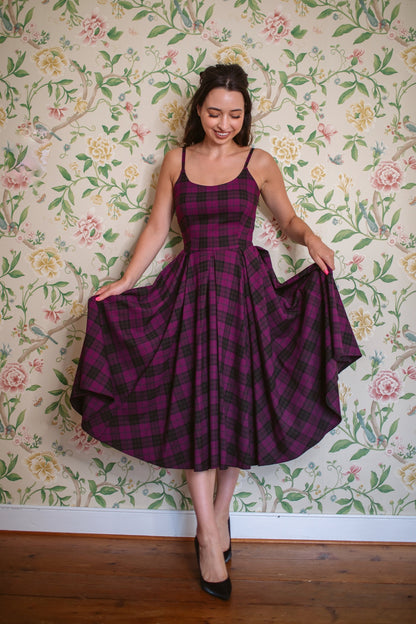 Selena - Abito Midi Donna Elegante Moderno