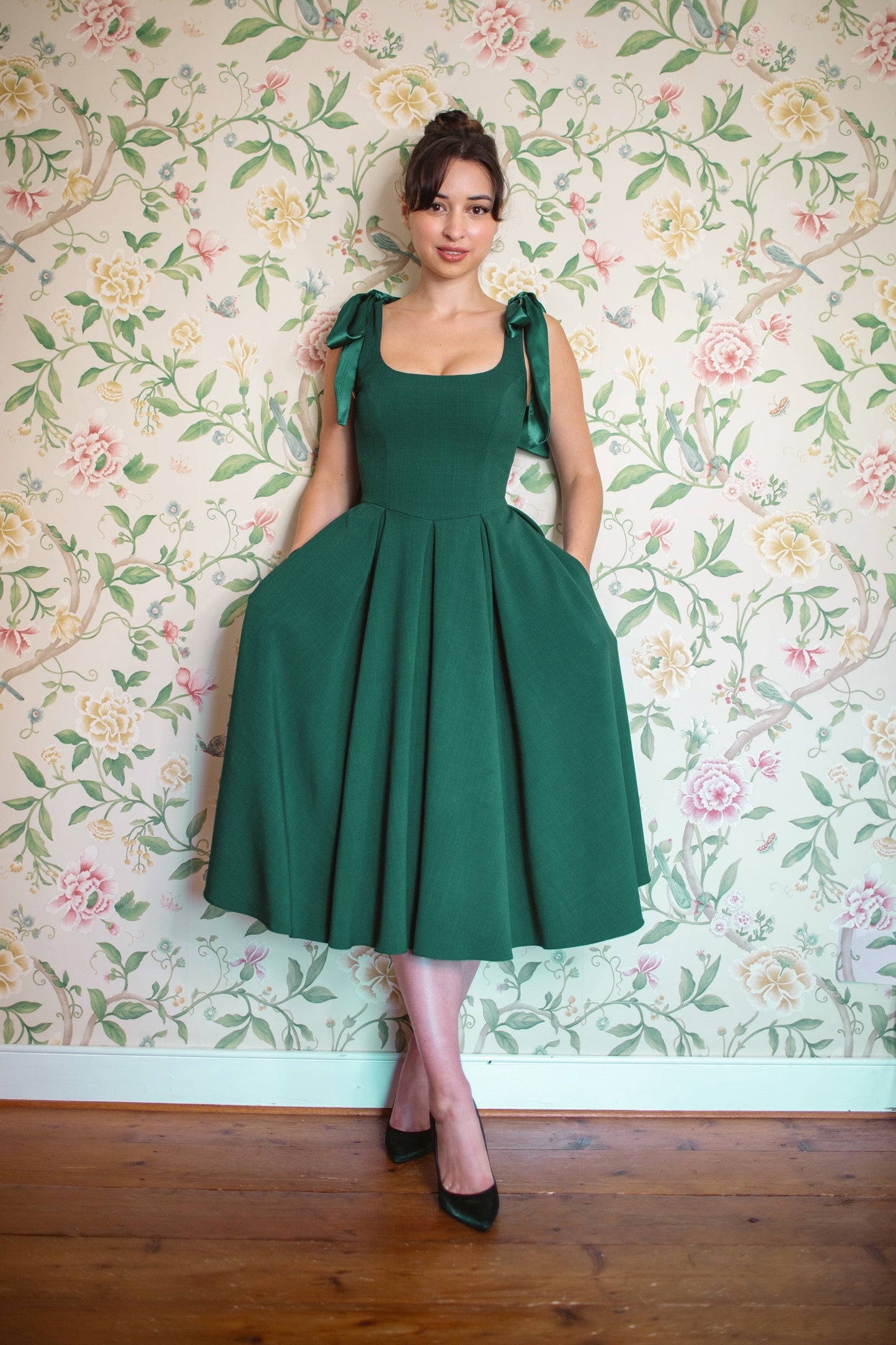 Serena - Abito Midi Donna Elegante Raffinato