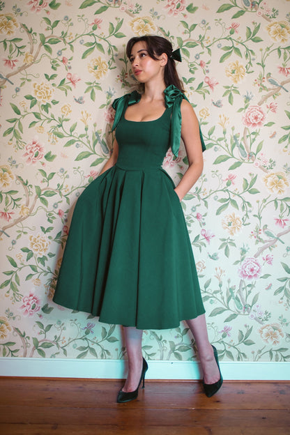 Serena - Abito Midi Donna Elegante Raffinato