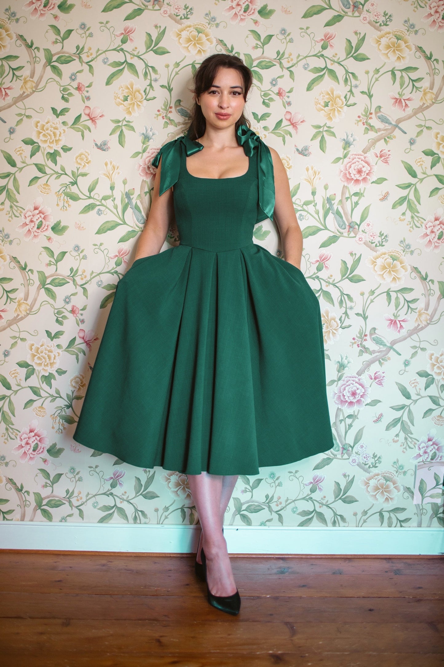 Serena - Abito Midi Donna Elegante Raffinato