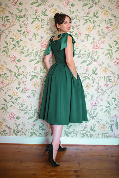 Serena - Abito Midi Donna Elegante Raffinato