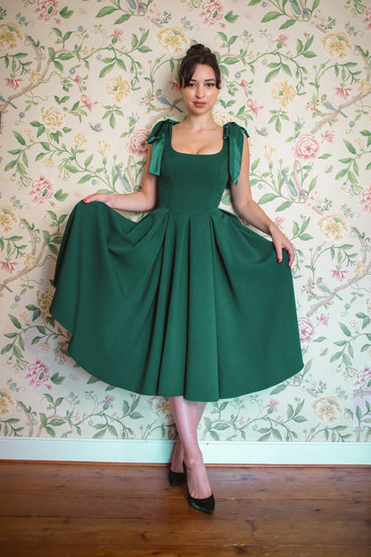 Serena - Abito Midi Donna Elegante Raffinato