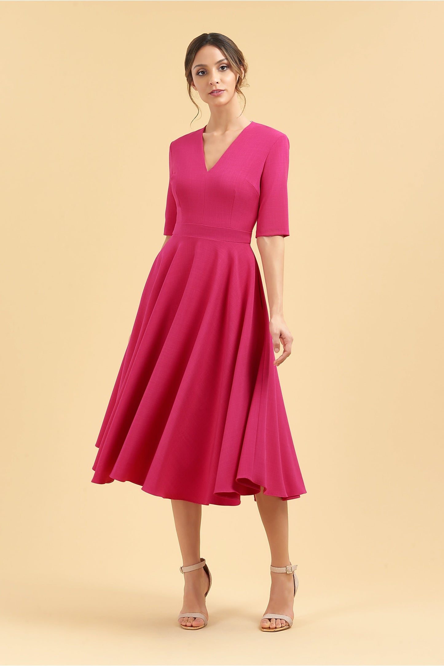 Susy - Abito Midi Donna Elegante Moderno