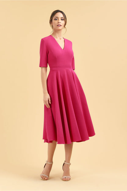 Susy - Abito Midi Donna Elegante Moderno