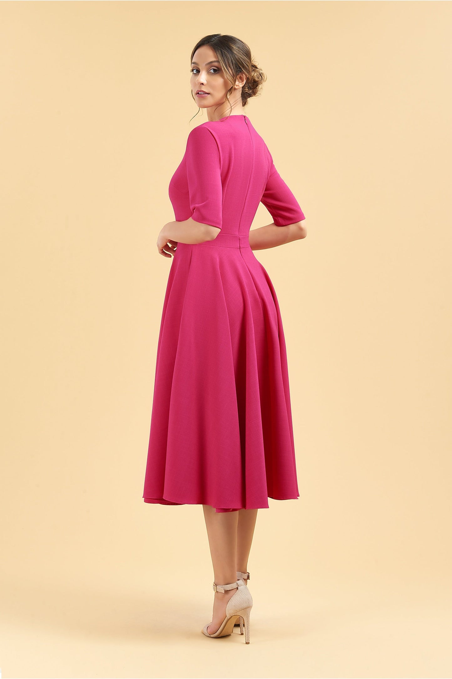 Susy - Abito Midi Donna Elegante Moderno