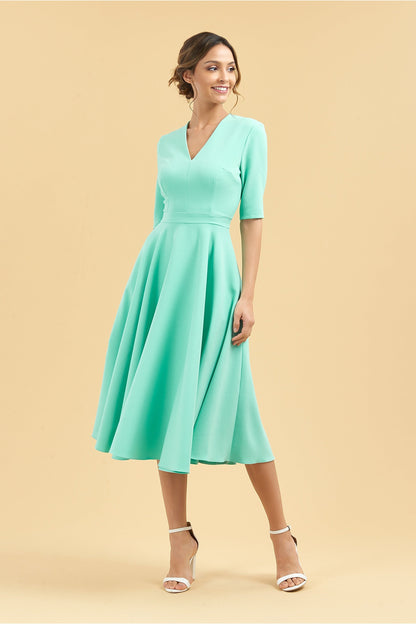 Susy - Abito Midi Donna Elegante Moderno