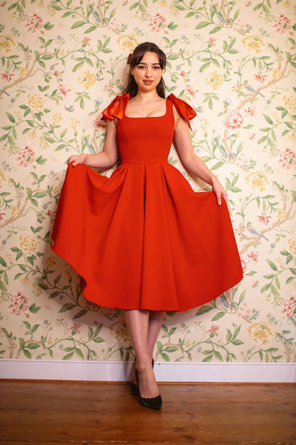 Serena - Abito Midi Donna Elegante Raffinato