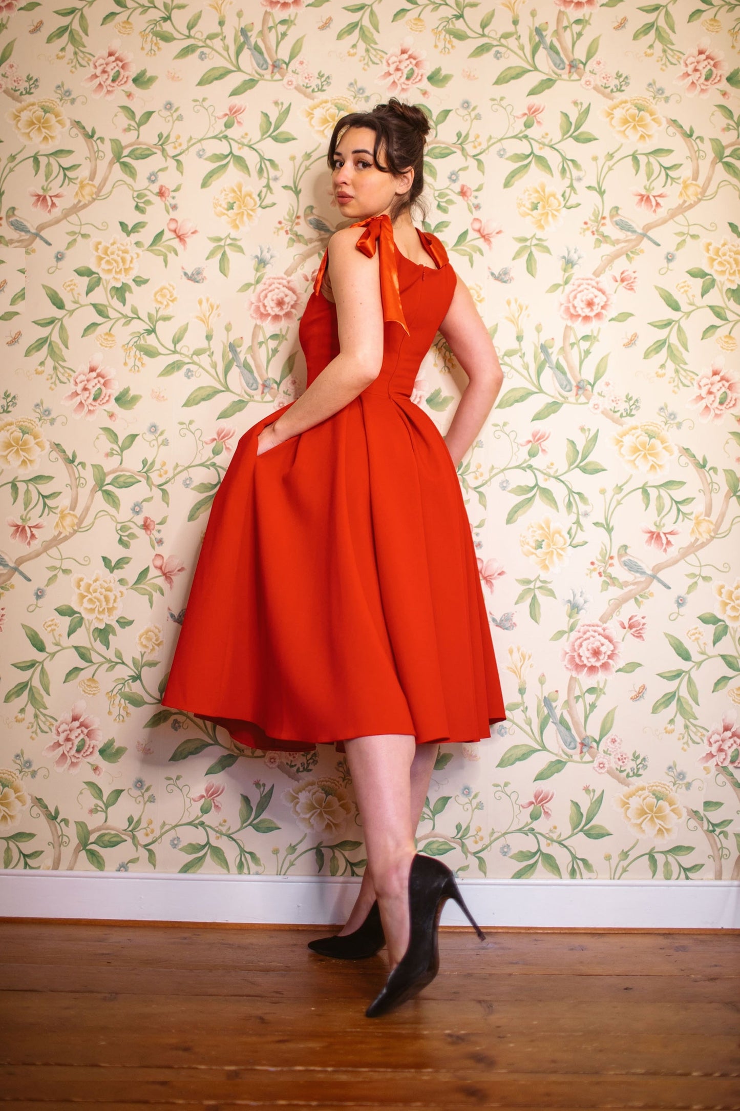 Serena - Abito Midi Donna Elegante Raffinato
