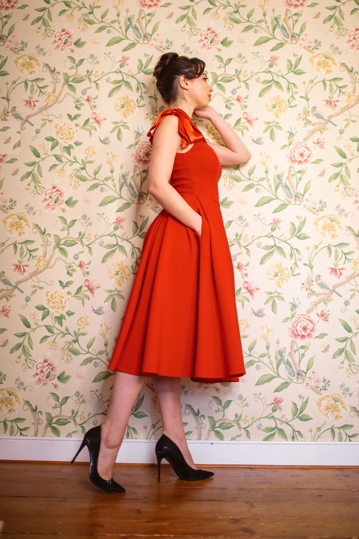 Serena - Abito Midi Donna Elegante Raffinato
