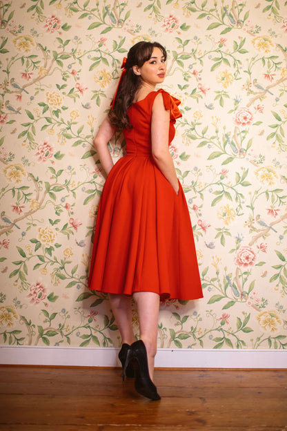 Serena - Abito Midi Donna Elegante Raffinato