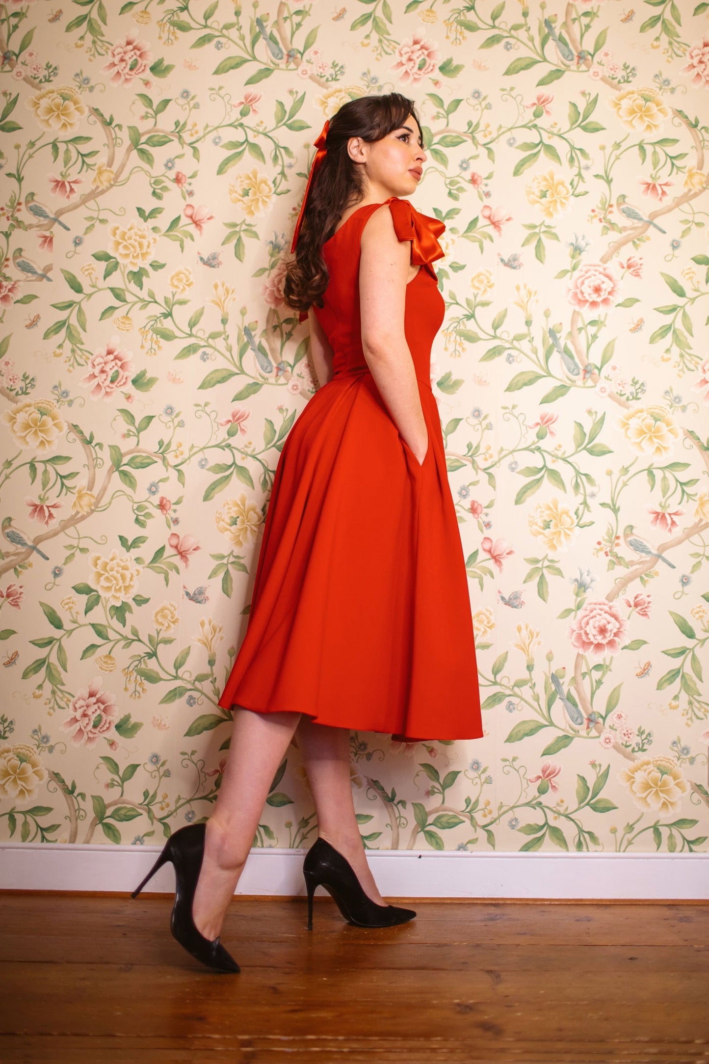 Serena - Abito Midi Donna Elegante Raffinato