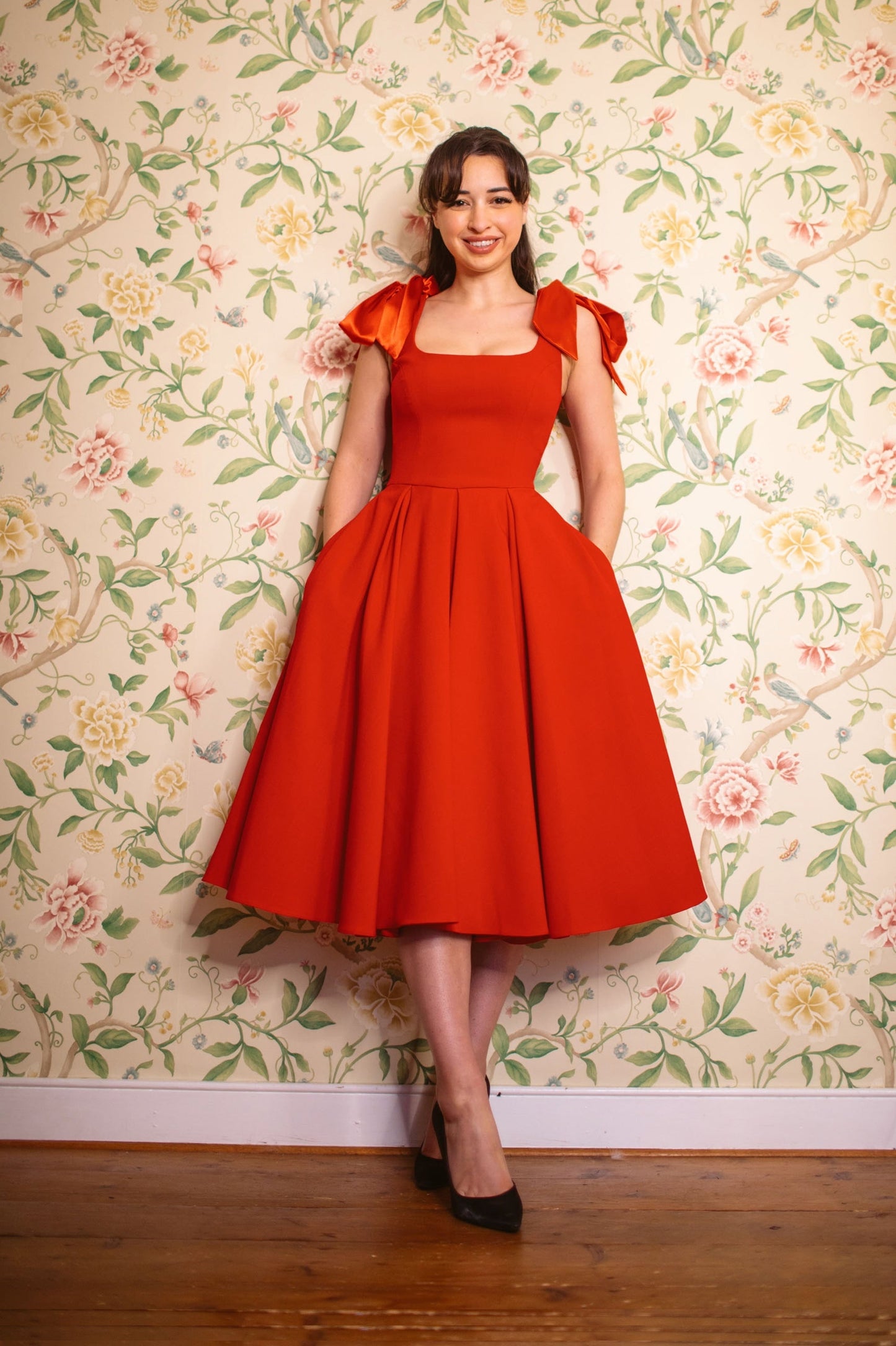Serena - Abito Midi Donna Elegante Raffinato