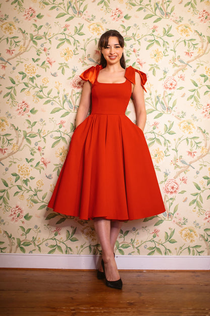 Serena - Abito Midi Donna Elegante Raffinato