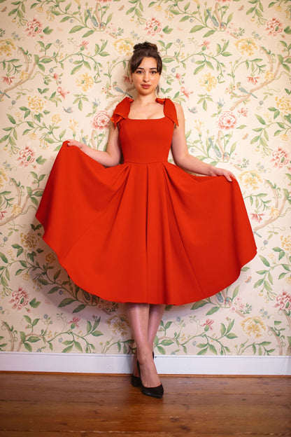 Serena - Abito Midi Donna Elegante Raffinato