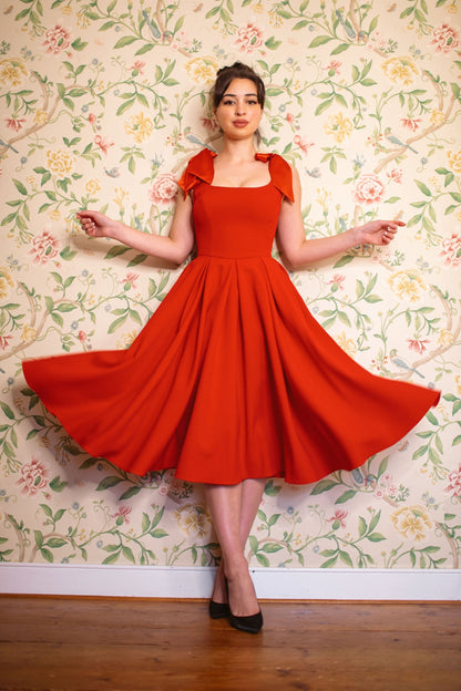 Serena - Abito Midi Donna Elegante Raffinato