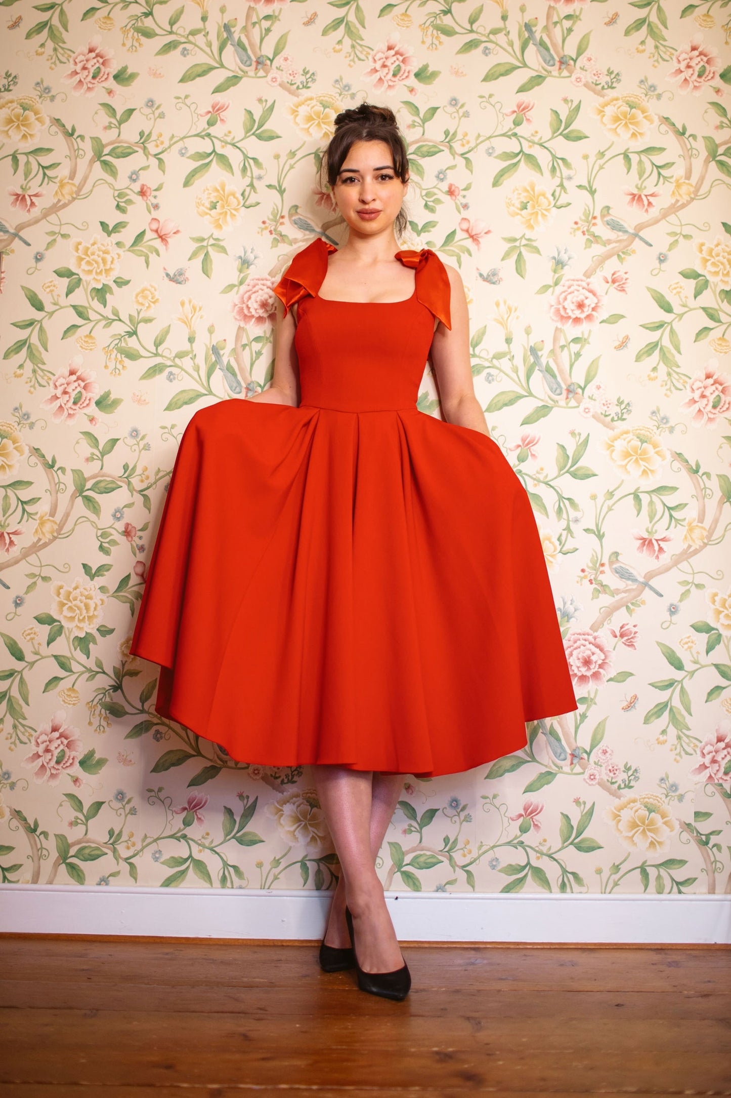 Serena - Abito Midi Donna Elegante Raffinato