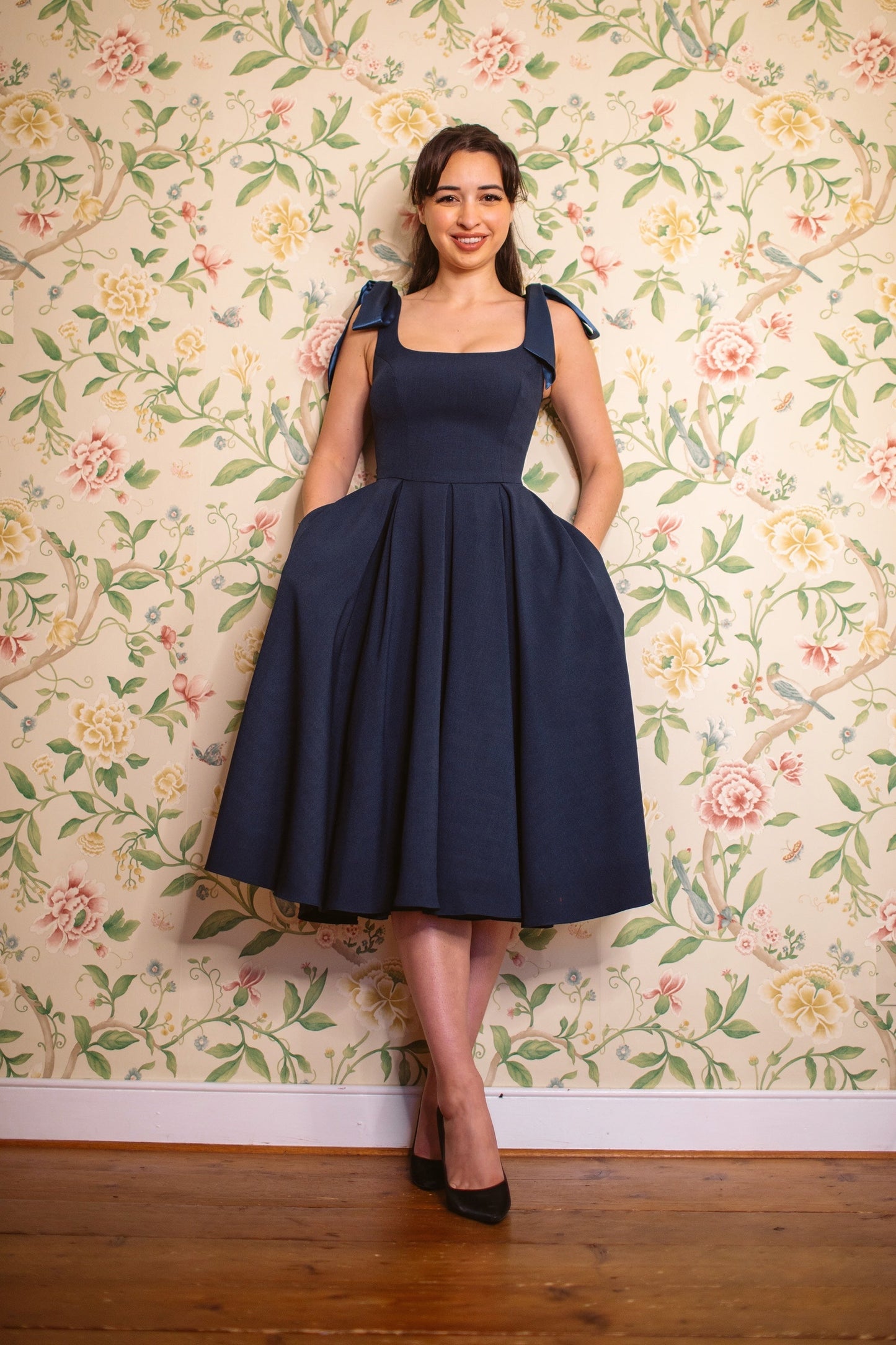 Serena - Abito Midi Donna Elegante Raffinato