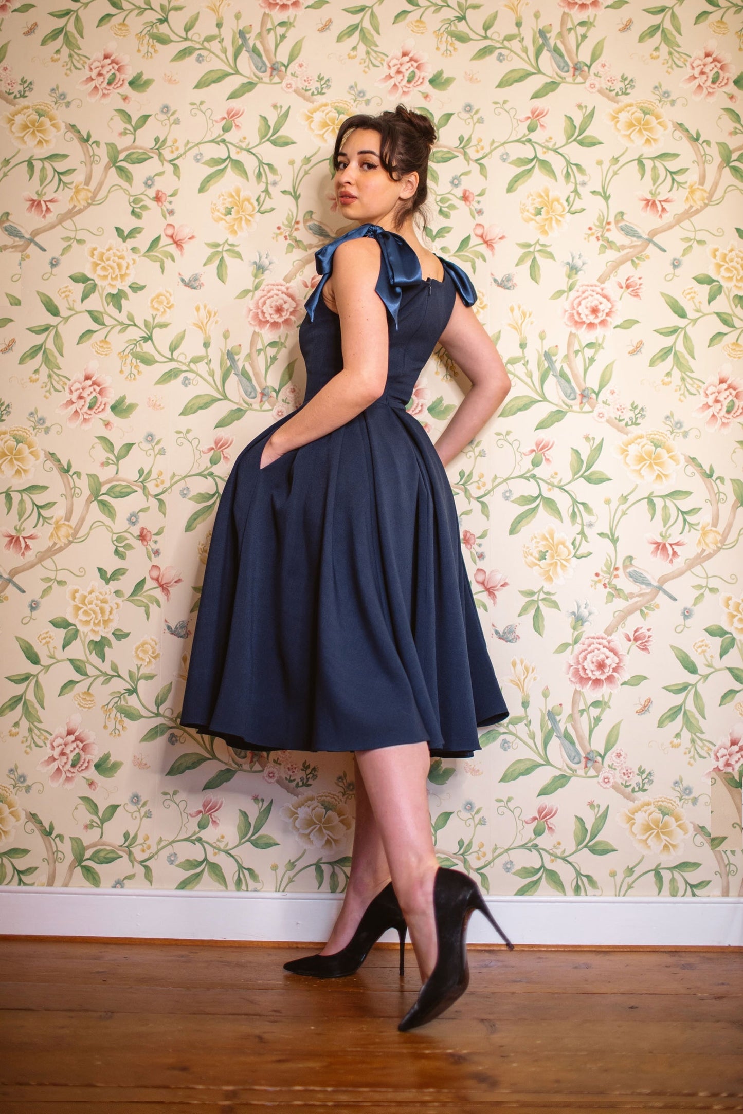 Serena - Abito Midi Donna Elegante Raffinato