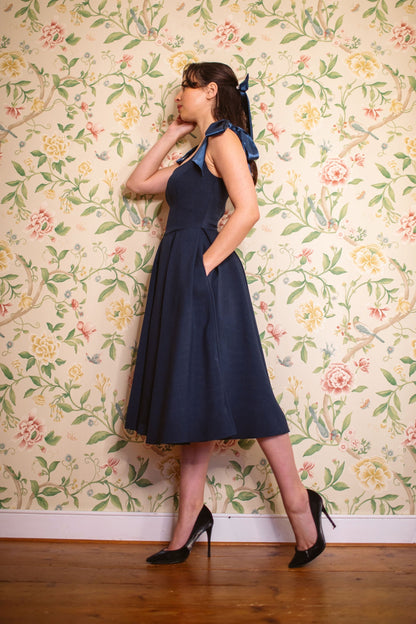 Serena - Abito Midi Donna Elegante Raffinato