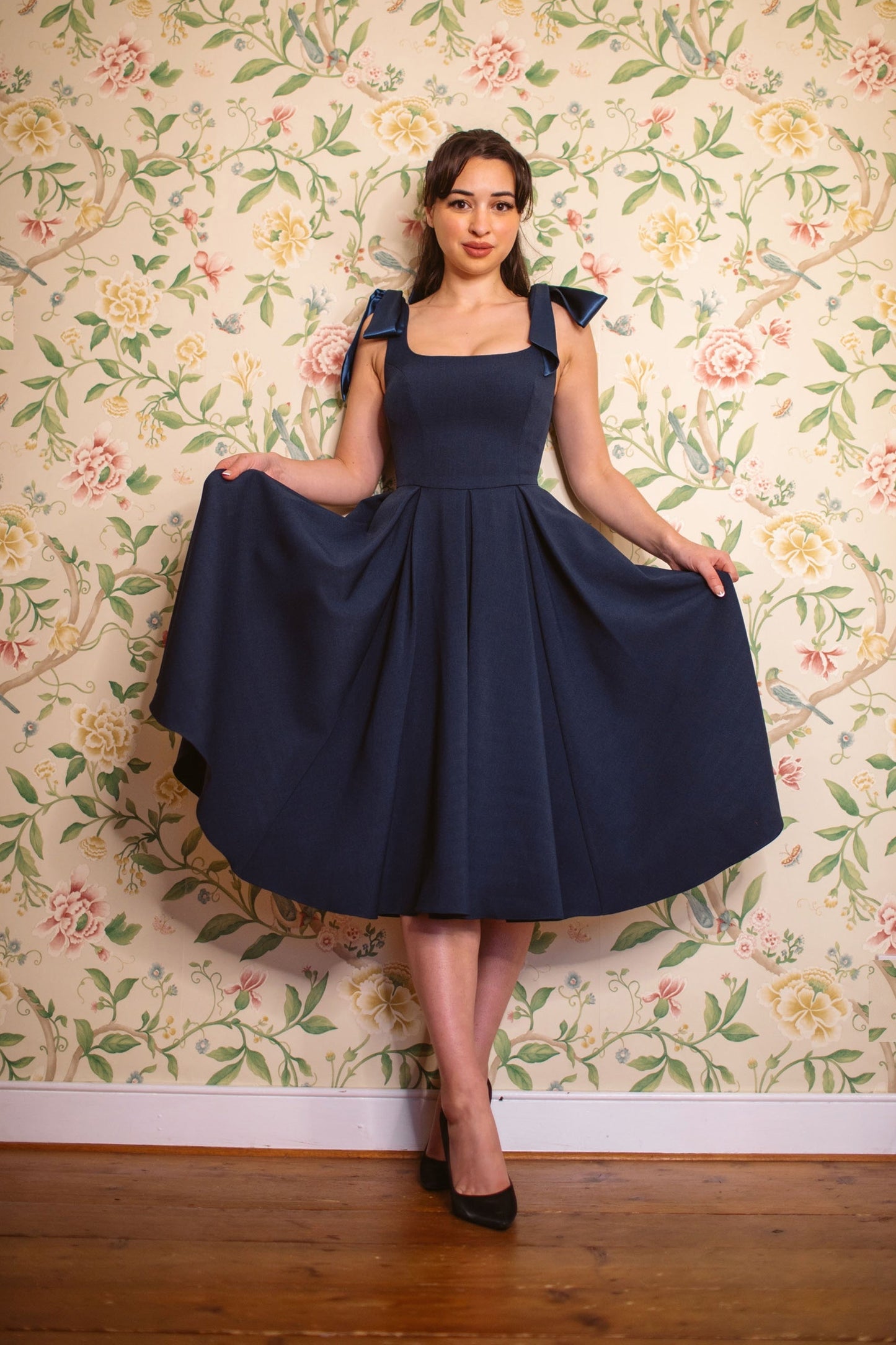 Serena - Abito Midi Donna Elegante Raffinato