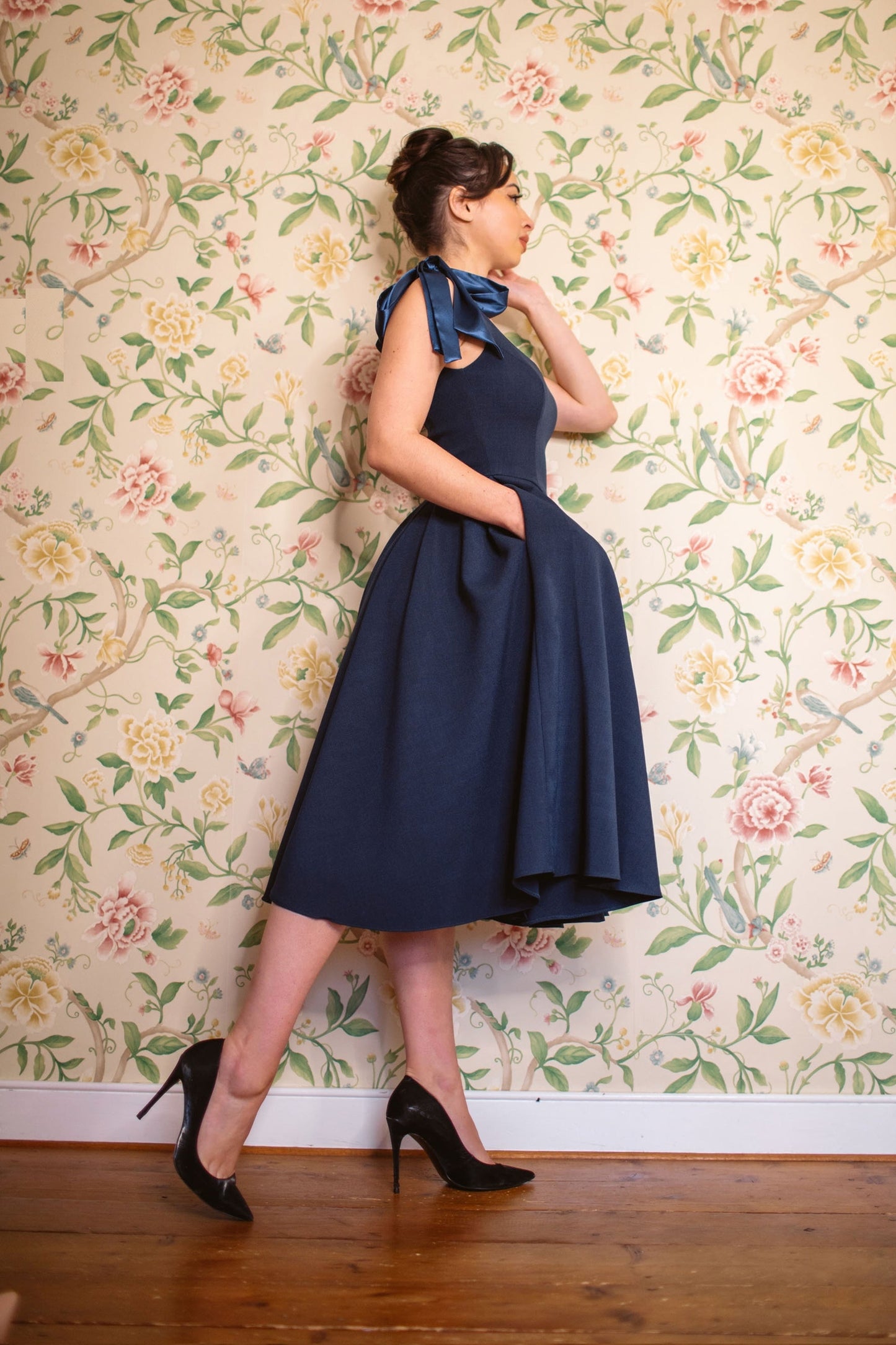 Serena - Abito Midi Donna Elegante Raffinato