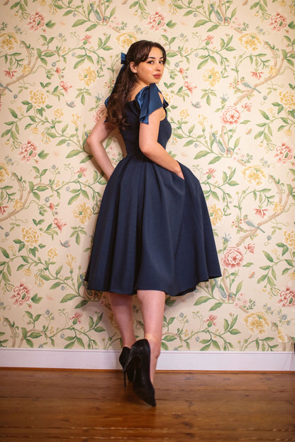 Serena - Abito Midi Donna Elegante Raffinato