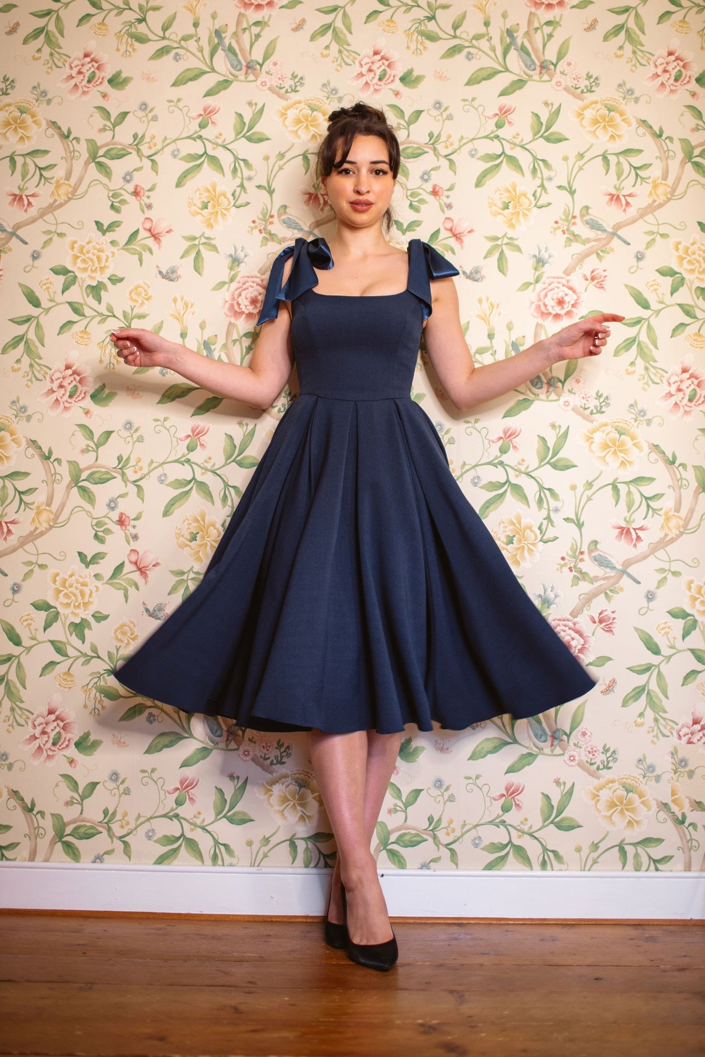 Serena - Abito Midi Donna Elegante Raffinato