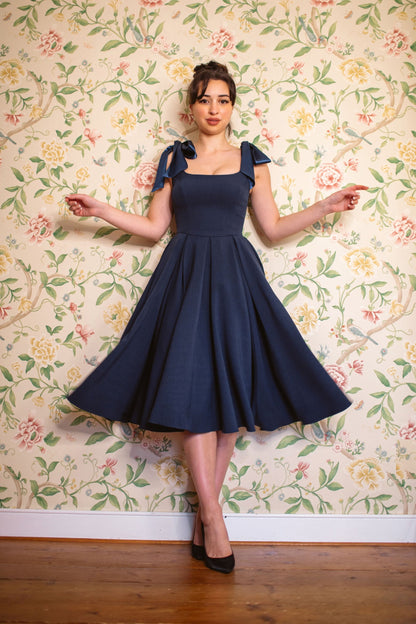 Serena - Abito Midi Donna Elegante Raffinato