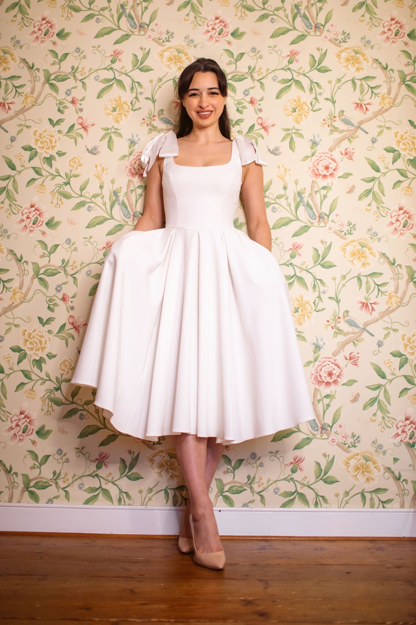 Serena - Abito Midi Donna Elegante Raffinato