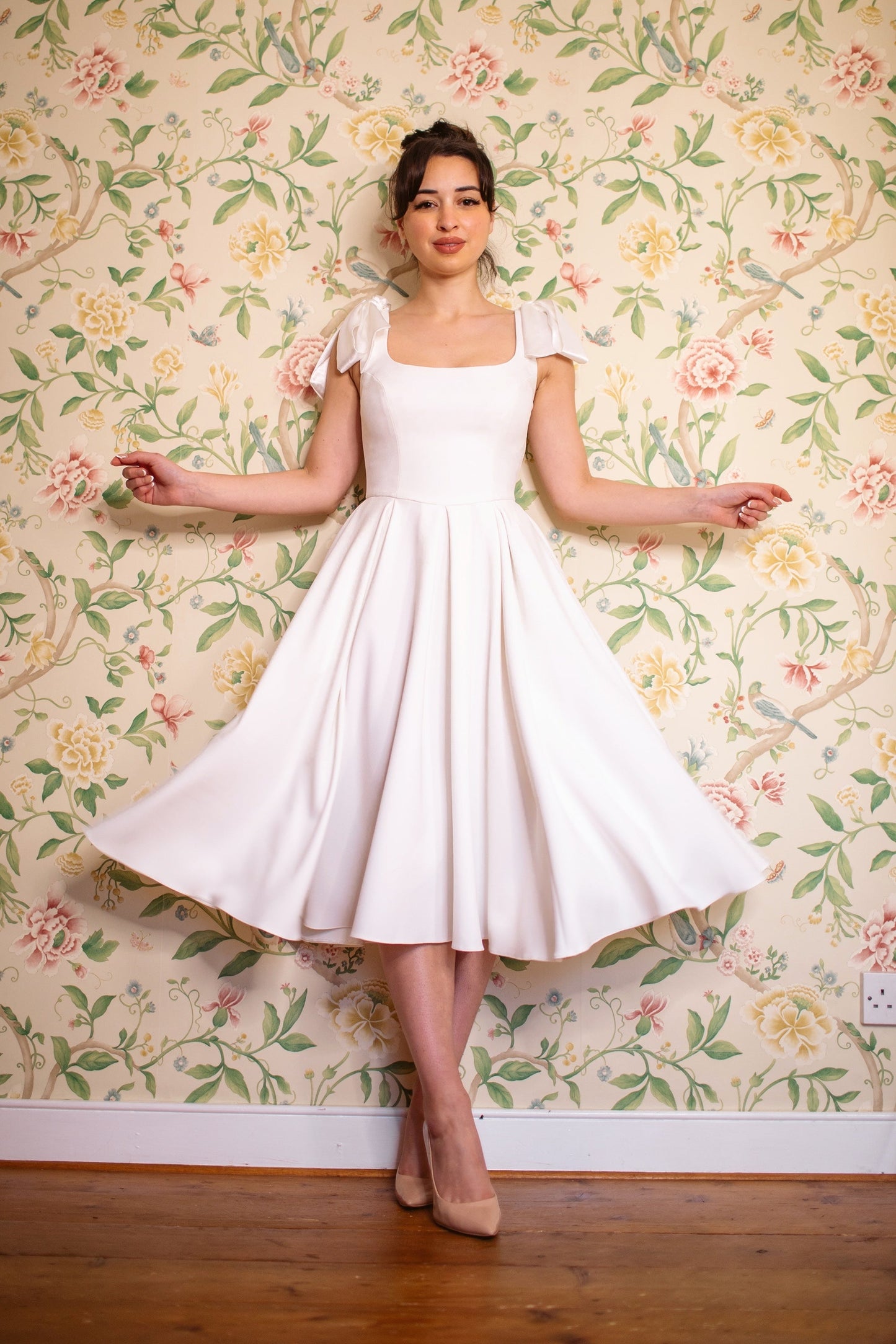Serena - Abito Midi Donna Elegante Raffinato