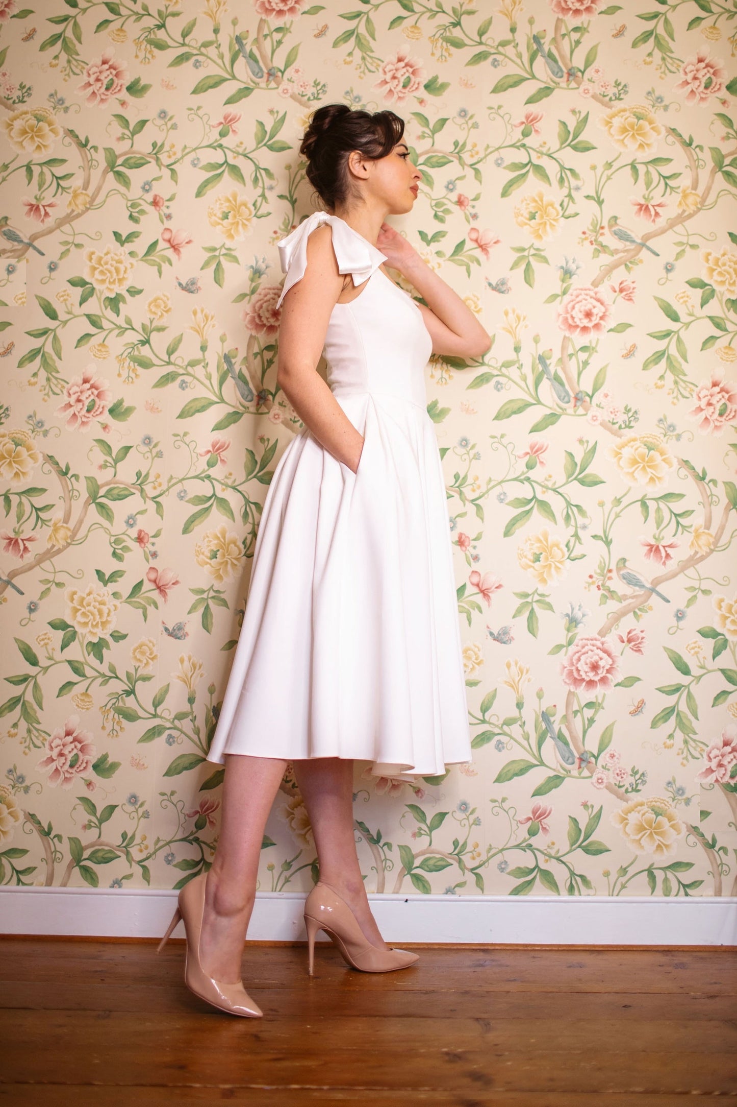Serena - Abito Midi Donna Elegante Raffinato