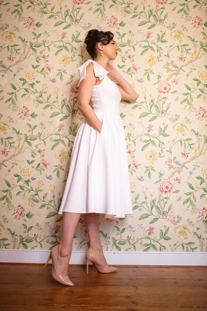 Serena - Abito Midi Donna Elegante Raffinato