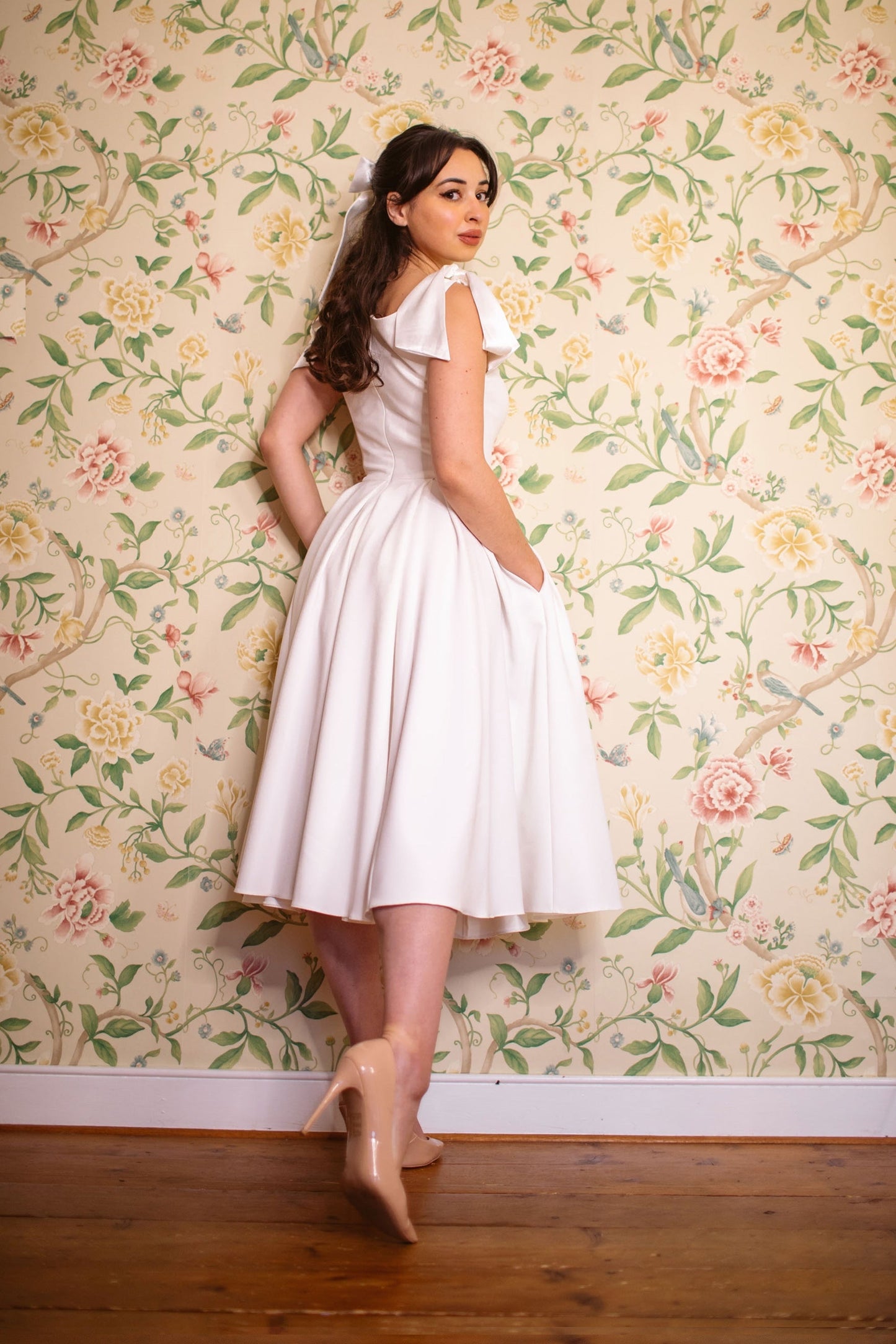 Serena - Abito Midi Donna Elegante Raffinato
