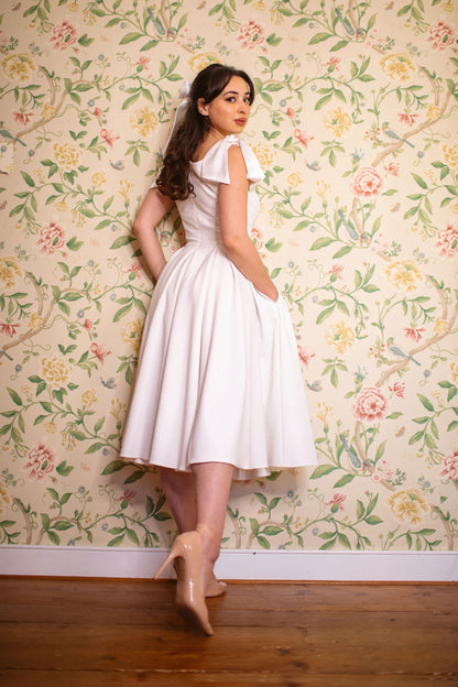 Serena - Abito Midi Donna Elegante Raffinato