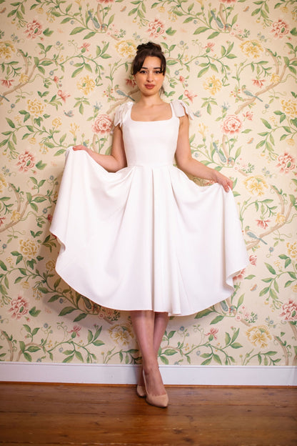 Serena - Abito Midi Donna Elegante Raffinato