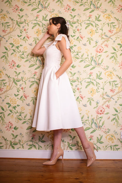 Serena - Abito Midi Donna Elegante Raffinato