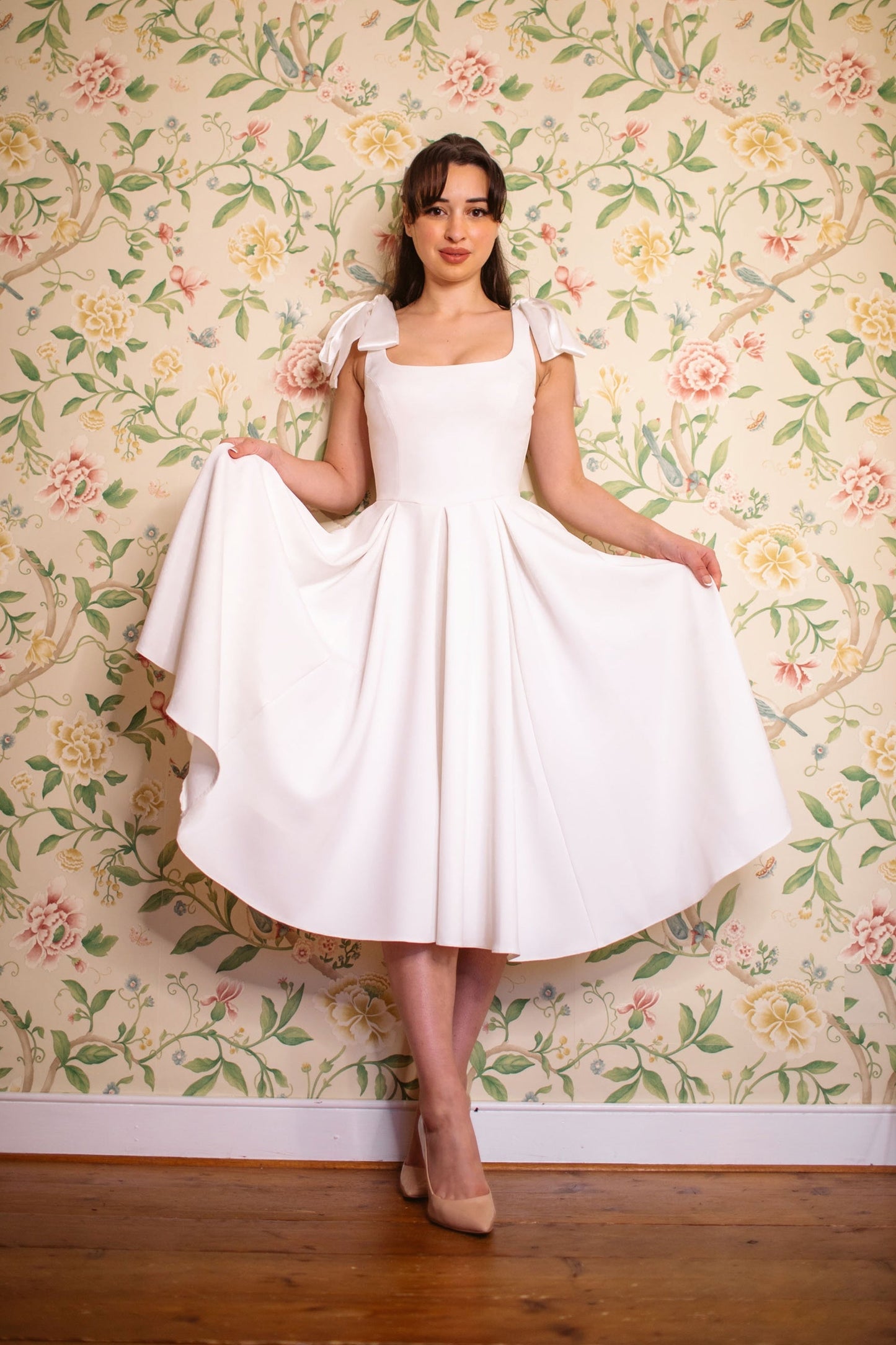 Serena - Abito Midi Donna Elegante Raffinato