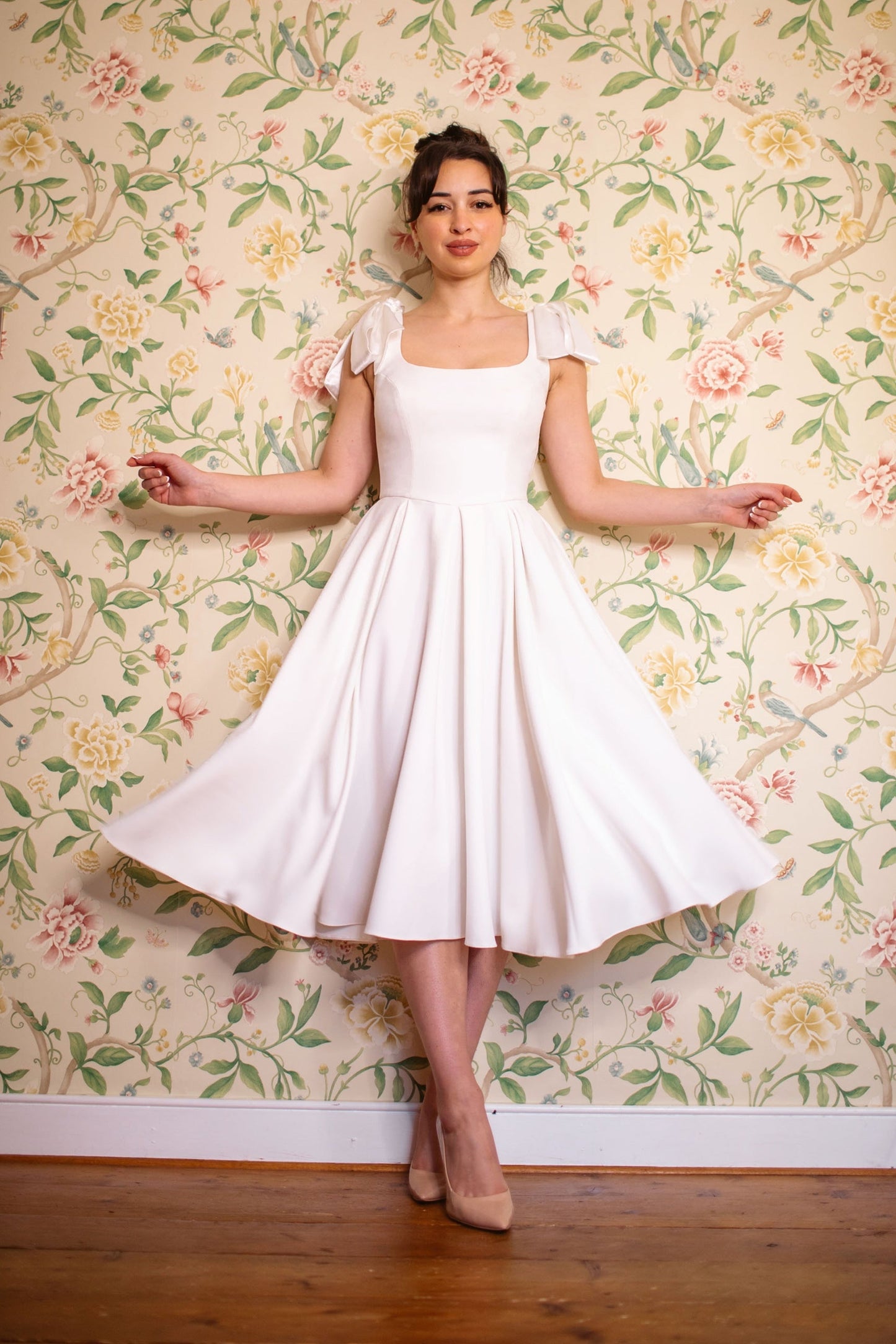 Serena - Abito Midi Donna Elegante Raffinato
